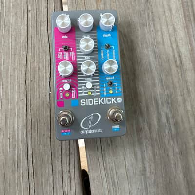 Crazy Tube Circuits Sidekick JR 2023 - Present - Grey electric guitar multi effect pedal delay chorus Reverb image 2
