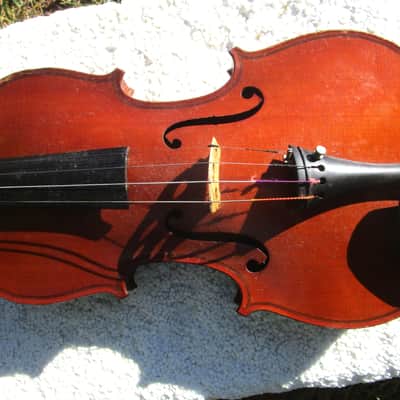 Lyon & Healy Violin, "The Student", 1907, Made In France, Case image 8