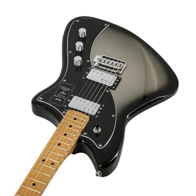 Fender Player Plus Meteora HH Electric Guitar, Silverburst, MX2206XXXX image 2