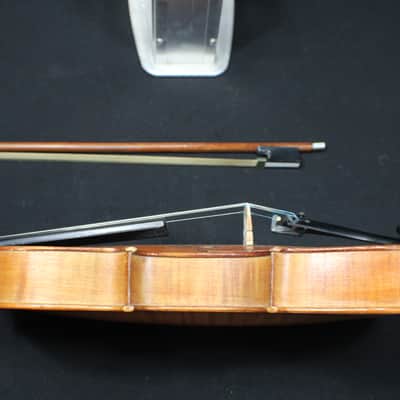An Antique Antonius Stradivarius Model Full Size 4/4 Violin, Bow & Case # 23 V image 9