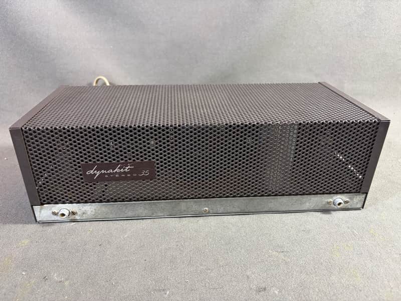 Dynaco Stereo 35 ST-35 Tube Power Amplifier w/ Cage | Original Dynakit | Tested Working | Dynaco Tubes image 1