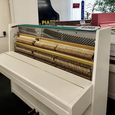 OFFBERG PIANOFORTE VERTICALE BIANCO SATINATO image 5