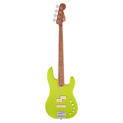 Used Charvel Pro-Mod San Dimas Bass PJ IV - Lime Green Metallic image 2