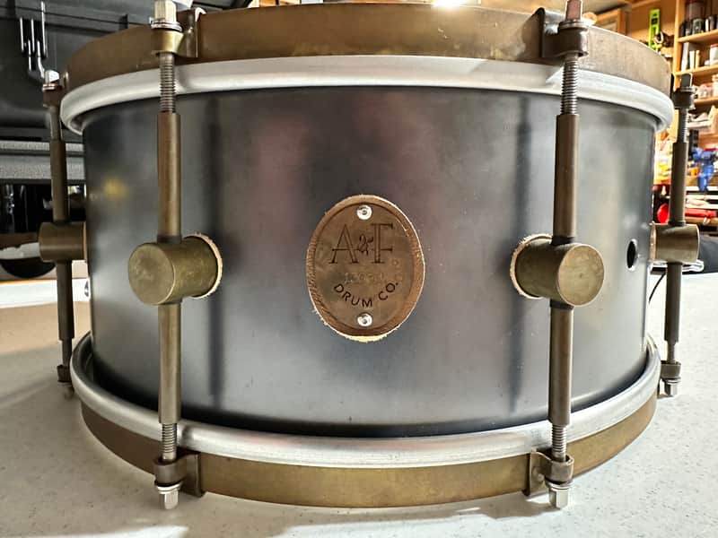 A&F Drum Co. Steel snare 2021 - Steel 14x6.5 image 1