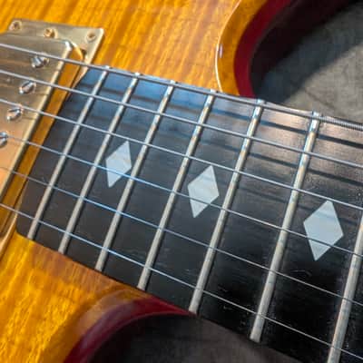 Vaccaro Groove Jet USA Aluminum Neck Custom Shop Flame Maple Gold Hardware Signed Kramer image 3
