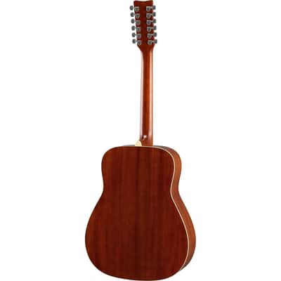 Yamaha FG820-12 Dreadnought 12-String Acoustic Guitar, Natural image 2