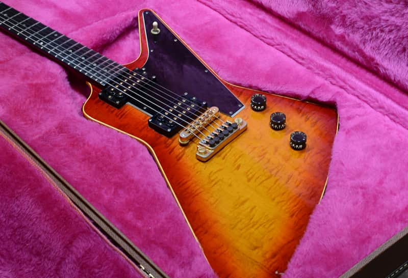 Gibson Explorer E2 CMT Cherry Sunburt 1983' image 1