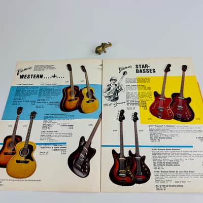 Framus “Bestseller Select Program” Foldout Catalog 1964 image 3