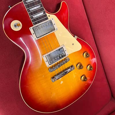 Gibson Custom Shop 1958 Les Paul Standard Reissue VOS Washed Cherry Sunburst image 6