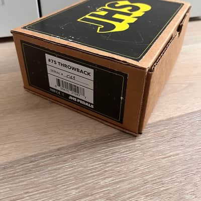 JHS #75 Throwback Overdrive / Preamp 2022 - Black / Yellow - Limited Edition #068 of 250 image 3