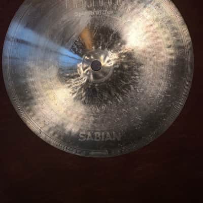Sabian Paragon Neil Peart Cymbal Set (14"(Hi-Hats),22",16",10") & Road Runner Wheeled Case image 12