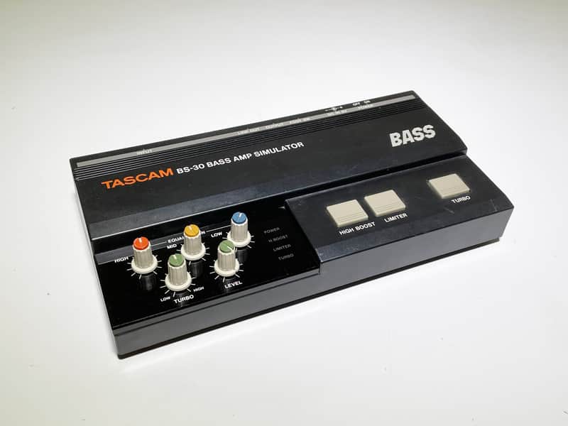 TASCAM BS-30 ベースアンプシミュレーター TASCAM BS-30 Analog Bass Amp Simulator | Reverb