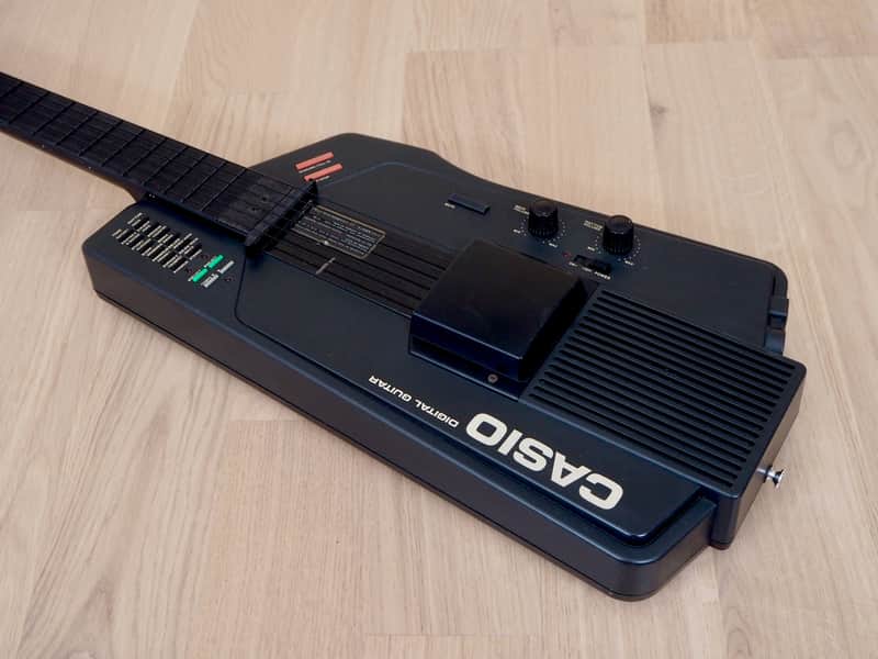 1981 Casio DG-1 Digital Guitar Synthesizer Drum Machine Black | Reverb