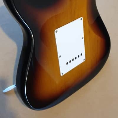 Squier by Fender Affinity Stratocaster 20th Anniversary Tobacco Sunburst Strat image 10