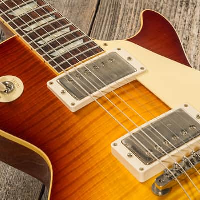 Gibson CUSTOM SHOP M2M LES PAUL STANDARD 1959 REISSUE 2H HT RW #932118 - Murphy Lab Ultra Light Aged Slow Iced Tea Fade image 5