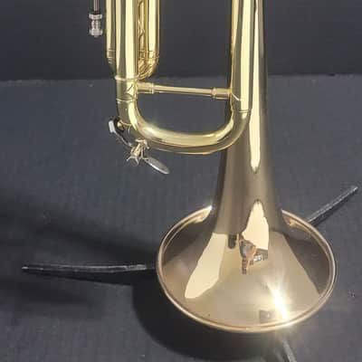 Bach Stradivarius 43G Bell Trumpet, 2 Mouthpieces &2 handle hardwood case. - Clear Lacquer image 19