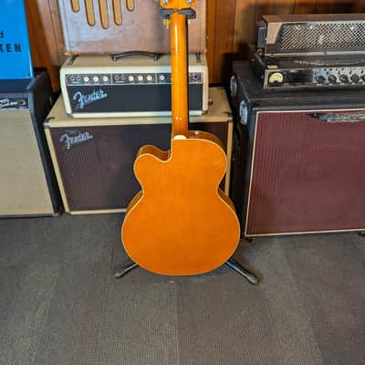 Gretsch G6120RHH Reverend Horton Heat Signature Hollow Body Electric Guitar w/Case - Orange Stain Lacquer (2006) image 2