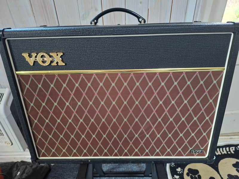 Vox AC15VR Valve Reactor 1x12 Guitar Combo 2010 - 2014 - Black image 1