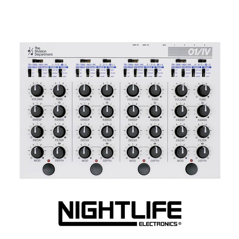 The Division Department 01/IV Analog Drum Synthesizer image 1