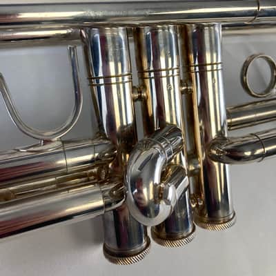 Blessing Artisan Bb Trumpet – Silver Plated – Intermediate Level – w/ Case – Excellent Condition SM#3221 image 3