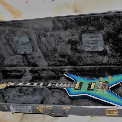 Very Rare 1985 Dean Baby ML,OHSC-Neck thru-Made by ESP-Factory trem, 24-3/4"scale All Original image 1