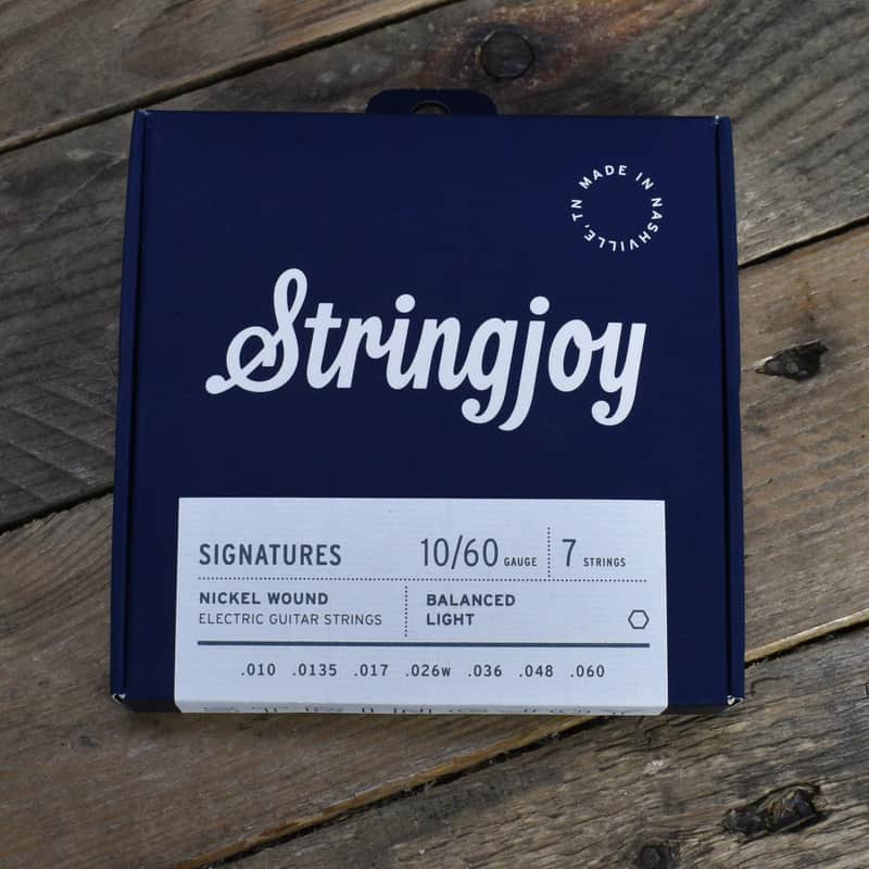 Stringjoy SJ-BAL107 Signatures 7 String Balanced Light Gauge 10-60 image 1
