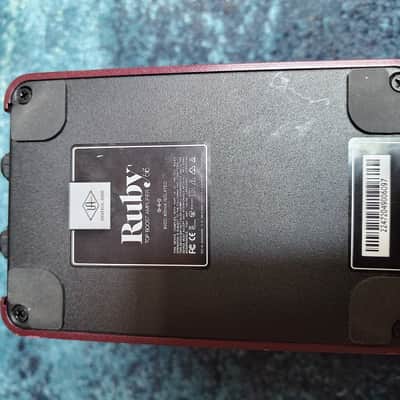 Universal Audio Ruby ’63 Top Boost Amplifier 2022 - Present - Ruby / Silver image 3