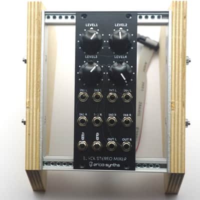 Erica Synths Black Stereo Mixer V3 2014 - Present - Black image 2