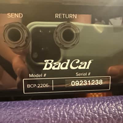 Bad Cat Bad Cat Lynx 50W Tube Head (Model BCP-2206) - Custom Amethyst Finish image 8