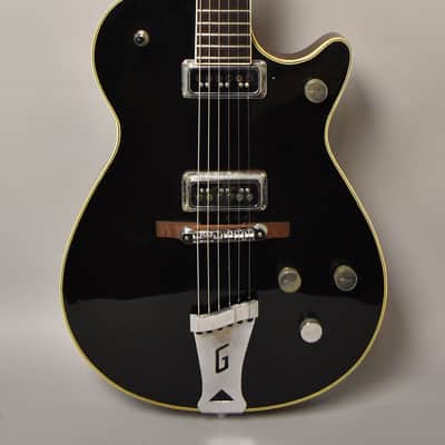 1955 Gretsch 6128 Duo Jet Black w/HSC image 1