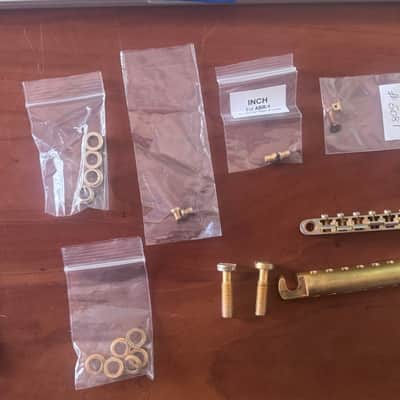 Faber Tone Lock Gibson Style Guitar Bridge / Metric Locking Bridge like TonePros for Tokai Burny Greco Orville Les Paul SG 335 355 and more image 5