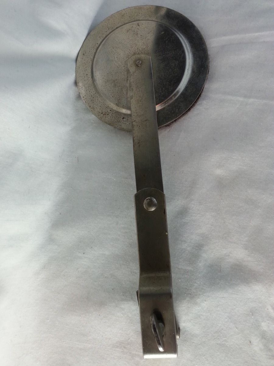Rogers Clamp-On Bass Drum External Muffler Nickel Cleveland Holiday Vintage 50s - Very Good — main photograph