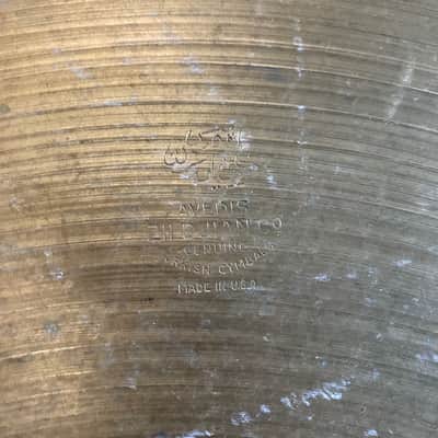 Vintage Zildjian 20" 1960's A Ride - 2017g (video demo) image 3