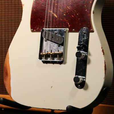 Fender Custom Shop LTD '64 Telecaster Relic 2023 - Aged Olympic White image 7