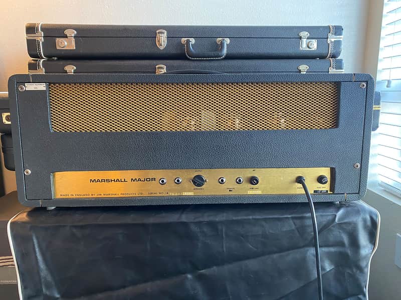 Marshall JMP Model 1978 "Major" 200-Watt Bass Amp Head 1967 - 1974 image 2