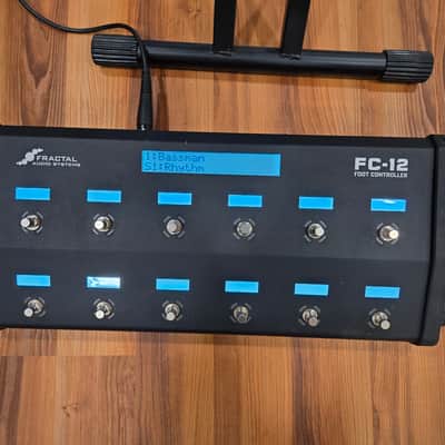Full Fractal Axe-FX III Rig - Fractal Audio Axe-FX III, Fractal FC-12, Dunlop Expression Pedal, Custom SKB 4U Rack, On-Stage Amp Stand image 5