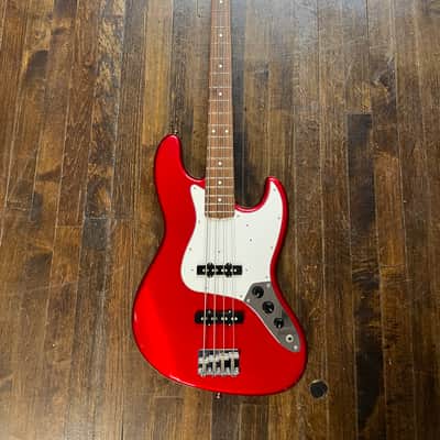 Fender Japan Jazz Bass Standard Electric Bass Candy Apple Red MIJ image 2