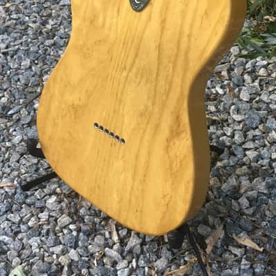 Vintage 1996 Fender Thinline Telecaster Natural Semi Hollow Custom Build NOS Relic Wide Ranges Featherweight 6.1 lb image 11