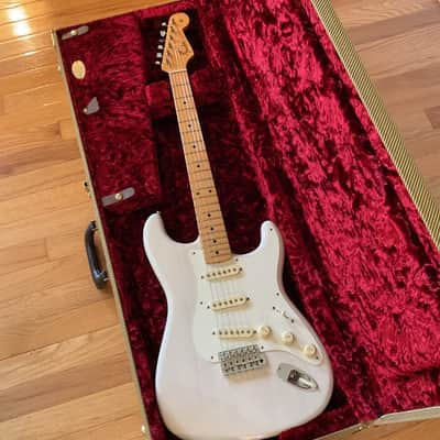 Fender American Original 50s Stratocaster 2022 - Blonde White image 1