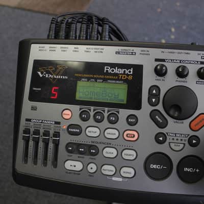 Roland TD-8 Electronic Drum Kit (V-Drums) w/ Mesh Heads image 5