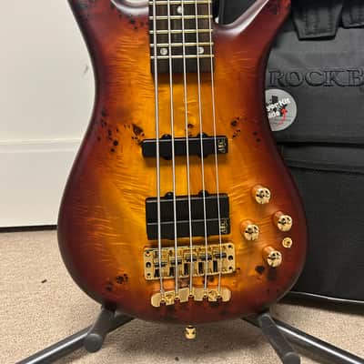 Warwick Teambuilt Streamer LX Limited Edition 2025 5-string Bass Guitar - Honey Sunset Burst image 2