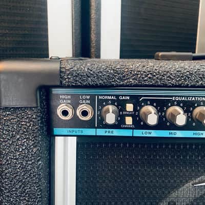 Peavey Bandit 112 Teal stripe Scorpion equipped 80’s image 12