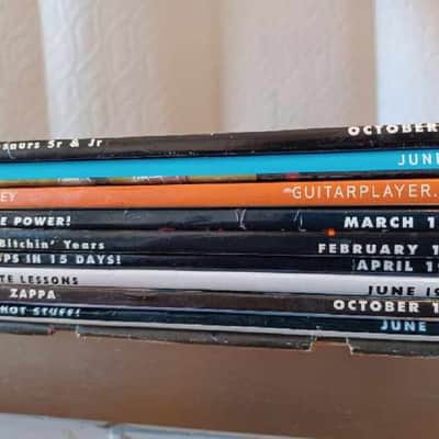 Guitar Player Magazine Back Issues 1980's and Up image 6