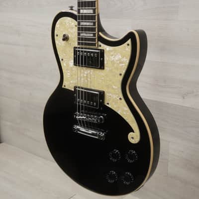 D'angelico Premier Atlantic Electric Guitar - Black image 5