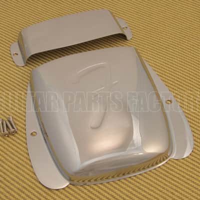 099-2088-000 Fender Pure Vintage American Jazz Bass Ashtray Set  Bridge & Pickup Cover  Chrome