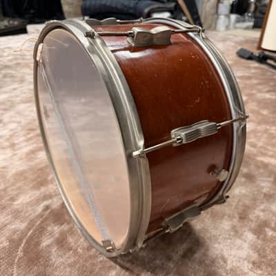 USED WFL 7 X 15 SNARE DRUM MAHOGANY SHELL; MAPLE RE-RINGS image 7