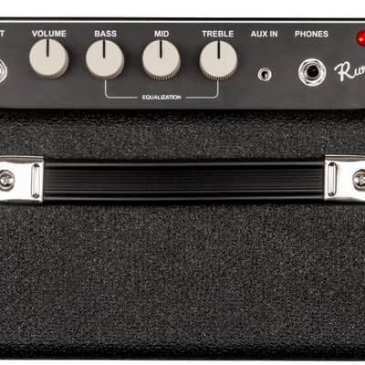 Fender Rumble 15 V3 Bass Amp Combo, Black/Silver image 4