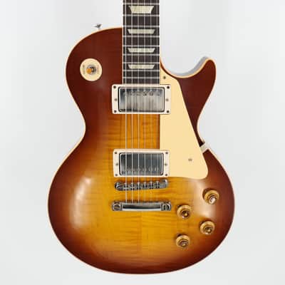 Gibson Custom Shop 1959 Les Paul Standard Reissue Electric Guitar - Iced Tea Burst, VOS image 3