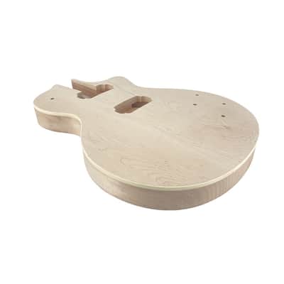 Les Paul Style Electric Guitar HH Body, Mahogany image 5