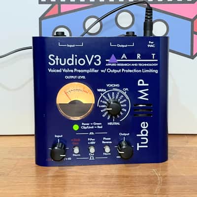 ART Tube MP Studio V3 Tube Microphone Preamp - Black